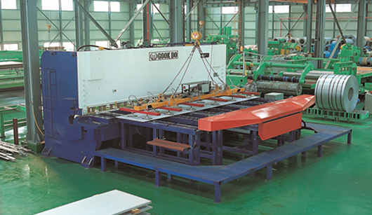 Plate Shearing Line